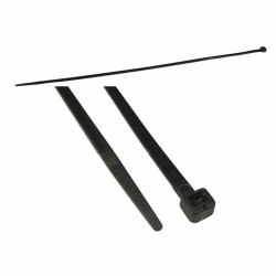 CDL 368mm x 4.8mm BLACK TIES 100PK