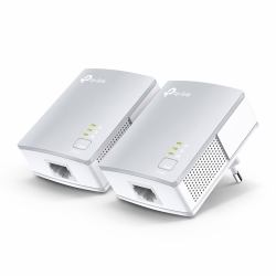 TP-Link PA411KIT 500 Mbit/s Collegamento ethernet LAN Bianco 2 pz (Av500 Nano Powerline Adapter - Starter Kit - Warranty: 12M)