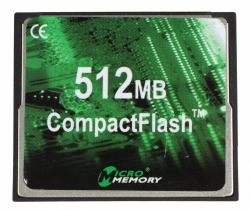 CoreParts MMCF/512 memoria flash 0,5 GB CompactFlash 
