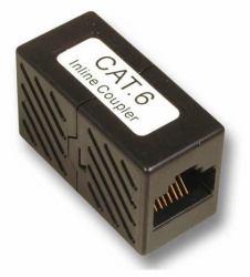 Microconnect MPK101 adattatore per inversione del genere dei cavi RJ45 Nero (Modular Adapter RJ45-RJ45 CAT6 - F/F, 8C/8P, UTP Connection - Allocation: 1:1, Plastic housing - Warranty: 300M)