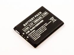 CoreParts MSPP0156 ricambio per cellulare Batteria Metallico (Battery for Sony Mobile 3.7Wh - Li-ion 3.7V 1000mAh, Sony - Ericsson BST-33 3.7Wh Li-ion 3.7V 1000mAh Sony Ericsson BST-33 Battery - Wa...