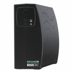 ONLINE USV-Systeme YUNTO 800 uninterruptible power supply [UPS] Line-Interactive 0.8 kVA 480 W 3 AC outlet[s] (ONLINE USV Yunto 800 VA)