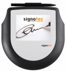 Signotec Omega 12,7 cm [5"] Nero LCD 