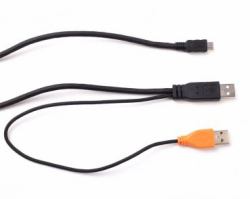 Signotec ST-SPARE-DEL-002 cavo USB USB 2.0 2,5 m 2 x USB A Micro-USB A Nero 