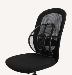 Swedish Posture 0329B0 supporto per schienale della sedia Nero 
