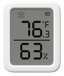 SwitchBot Meter Plus Interno Temperature & humidity sensor Libera installazione Wireless 