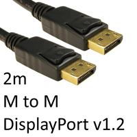 target Cables Direct 99DP-002LOCK cavo DisplayPort 2 m Nero 