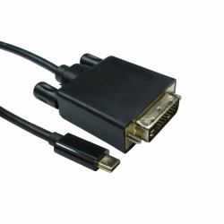 Target USB3C-DVI-2M cavo e adattatore video USB tipo-C Nero 