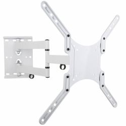 Techly Supporto a Muro Ultra Slim per TV LED LCD 23-55" Bianco [ICA-PLB 136MW] 