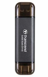 transcend information inc Transcend ESD310C Tecnologia Thunderbolt 256 GB Da USB tipo A a USB tipo C USB 3.2 Gen 2x2 Nero 