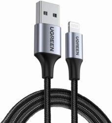 Ugreen 60158 cavo Lightning 2 m Nero 