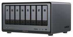 Ugreen NASync DXP8800 Plus NAS Desktop Intel® Core™ i5 i5-1235U 8 GB DDR5 UGOS Pro Nero 