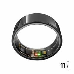 Ultrahuman Ring AIR – Monitor del sonno e dell'attività fisica, anello intelligente per uomo e donna, nessuna spesa per l'app per le funzioni standard, durata della batteria fino a 6 giorni [taglia 11 ] 