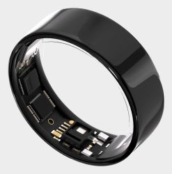 Ultrahuman Ring AIR No Anello intelligente con activity tracker Nero 