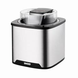 Unold 48855 macchina per gelato Gelatiera tradizionale 1,5 L 12 W Nero, Acciaio inox 
