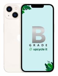 upcycle it Apple iPhone 13 [Refurbished] B 15,5 cm [6.1"] Doppia SIM iOS 17 5G 128 GB Bianco Rinnovato 