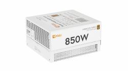 VIDA 850W Heracles White ATX 3.1 Gaming PSU, 80+ Bronze, 140mm Ultra-Quiet FDM Fan, Flat White Cables, PCIe 5.1, Power Lead Not Included alimentatore per computer 24-pin ATX Bianco 