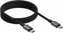 Vision TC 1MUSBCMAG/BL cavo USB USB 3.2 Gen 2 [3.1 Gen 2] 1 m USB C 0,48 Gbit/s 240 W Nero 