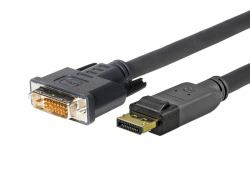 Vivolink PRODPDVI7.5 cavo e adattatore video 7,5 m DisplayPort DVI-D Nero 