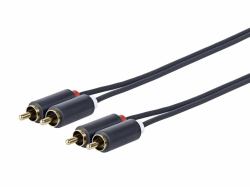 Vivolink PRORCARCA30 cavo audio 30 m 2 x RCA Nero 