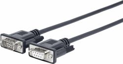 Vivolink PRORS3 cavo seriale Nero 3 m DB-9 