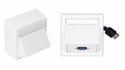 Vivolink WI221185 presa energia USB Bianco 