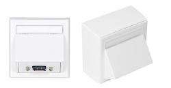 Vivolink WI221196 presa energia DisplayPort Bianco 