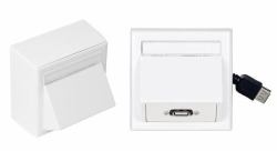 Vivolink WI231275 presa energia USB A Bianco 