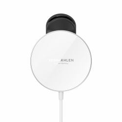 Vonmählen Aura Car Smartphone Bianco USB Carica wireless Ricarica rapida Auto 